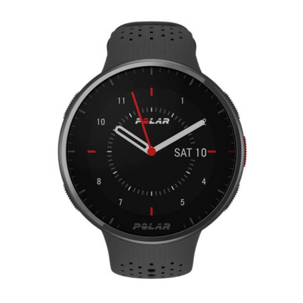 Polar Pacer Pro GPS hodinky pro běžce  S/L karbonová, šedá