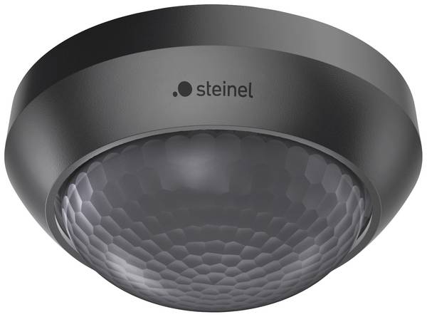 Steinel 081706 na omítku, na strop detektor pohybu PIR 360 °  černá IP54