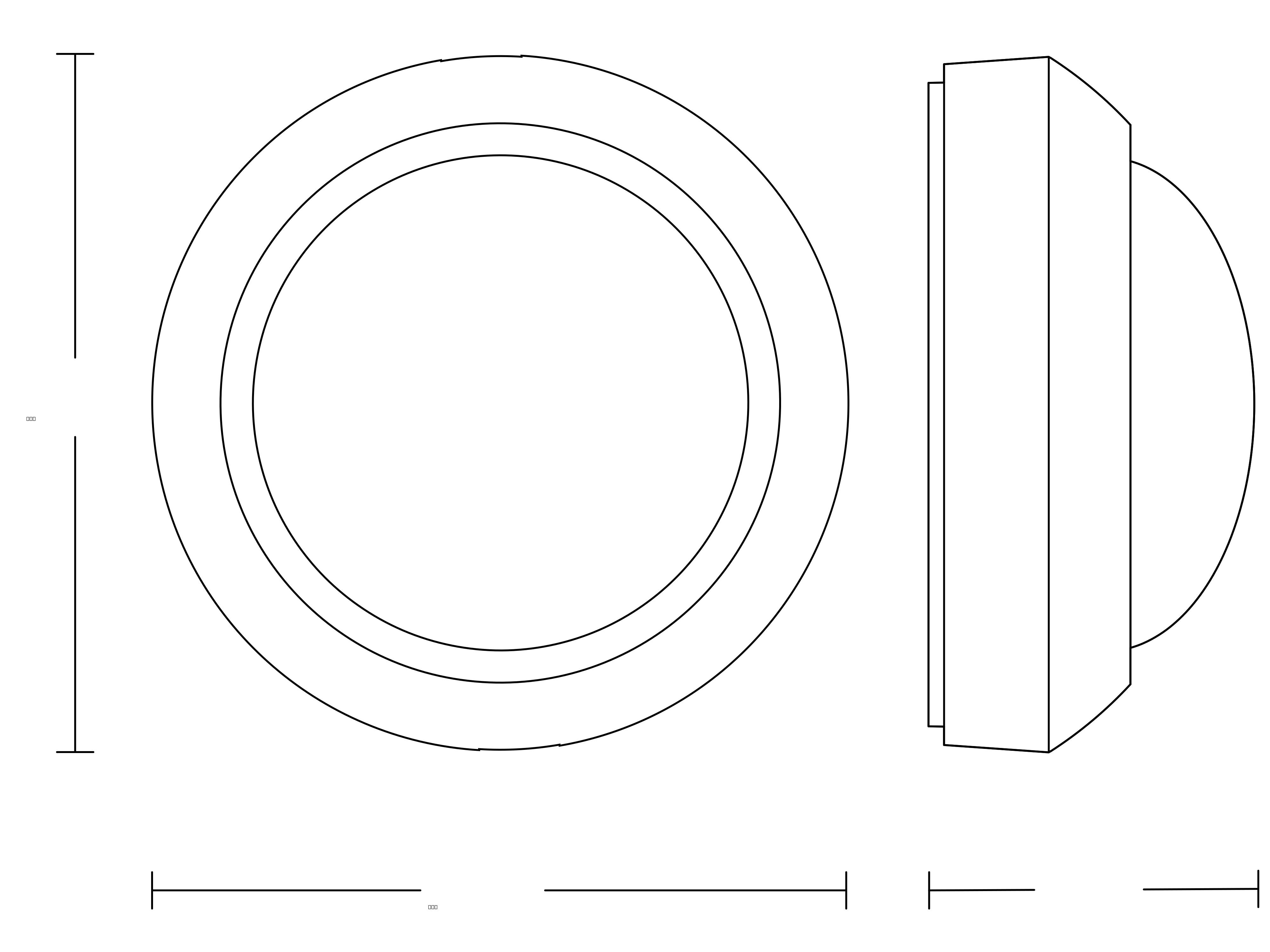 Bodový diagram zobrazuje několik datových bodů. Osa x reprezentuje čas v letech, osa y tržby v milionech eur.
