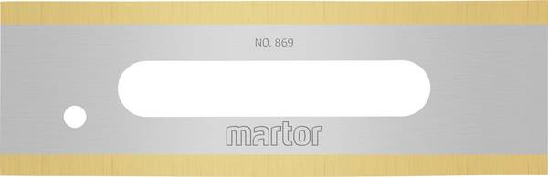 MARTOR 869.60 Náhradní čepel pro průmyslovou čepel 869 10 ks