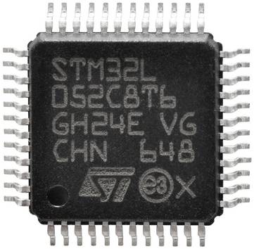 STMicroelectronics  mikrořadič LQFP-48 32-Bit 48 MHz Počet vstupů/výstupů 37 Tray
