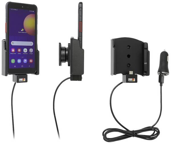 Brodit Sonstige Car-Hifi-Komponente  držák mobilního telefonu do auta otočné o 360°, s funkcí nabíjení  5.3 - 5.3 palec