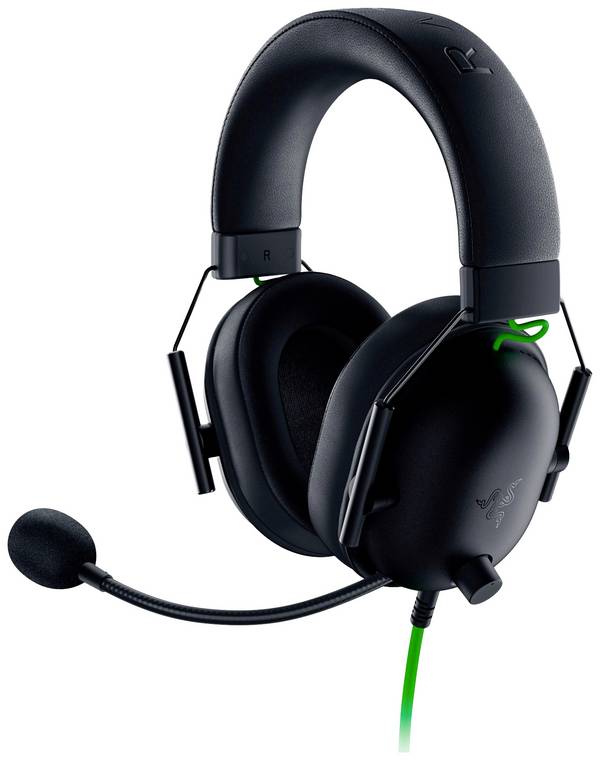 RAZER Blackshark V2 X  Headset uzavřená (Over Ear) kabelová stereo černá  regulace hlasitosti, Vypnutí zvuku mikrofonu Gaming