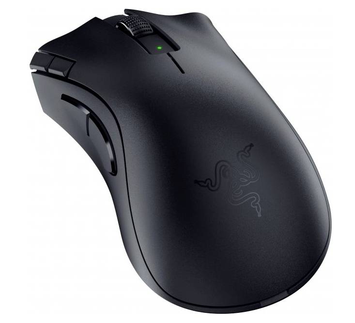 RAZER Deathadder V2 X HyperSpeed optická ergonomická herní myš, přenos Bluetooth®, bezdrátový, 7 tlačítko, 14000 dpi, če-0