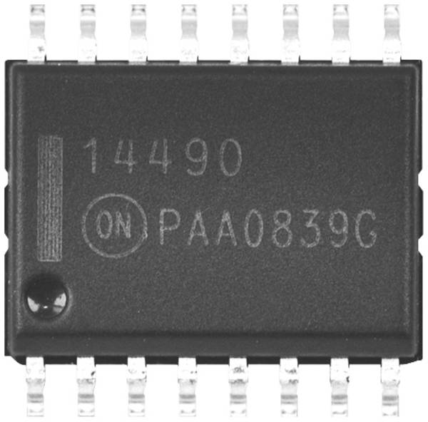 ON Semiconductor MC14490DWG logický IO SOL-16 Tube