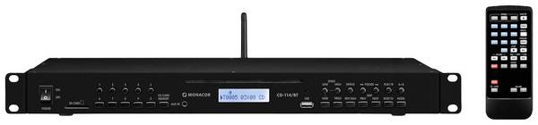 Monacor CD-114/BT DJ Single CD MP3 Player
