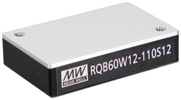 MEAN WELL RQB60W12-110S12 DC/DC měnič napětí do DPS 72 V/AC 12 V 5 A 60 W Počet výstupů: 1 x Obsah 1 ks