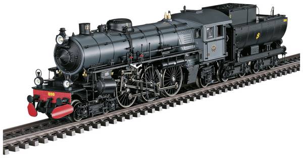 Märklin 39490 Parní lokomotiva H0 litt F 1200 SJ