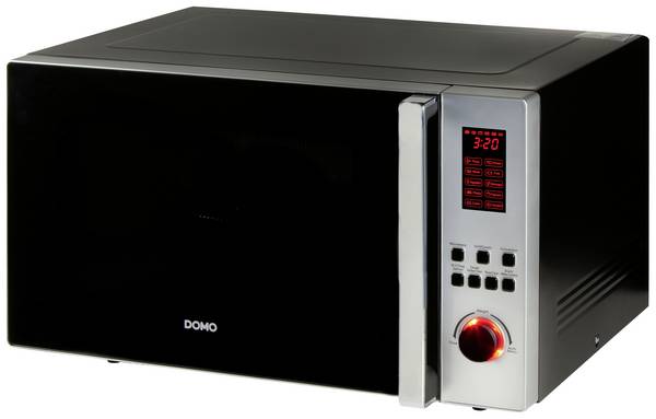 DOMO DO24201C mikrovlnná trouba černá 1000 W funkce časovače