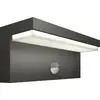 Philips LED Bustan 8720169257399 venkovní nástěnné LED osvětlení s PIR detektorem LED pevně vestavěné LED 3.8 W antracitová
