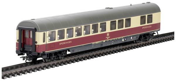 Märklin 43872 Rychlojídelní vůz H0 Purpurčervené/béžové značky DB WRmh 132
