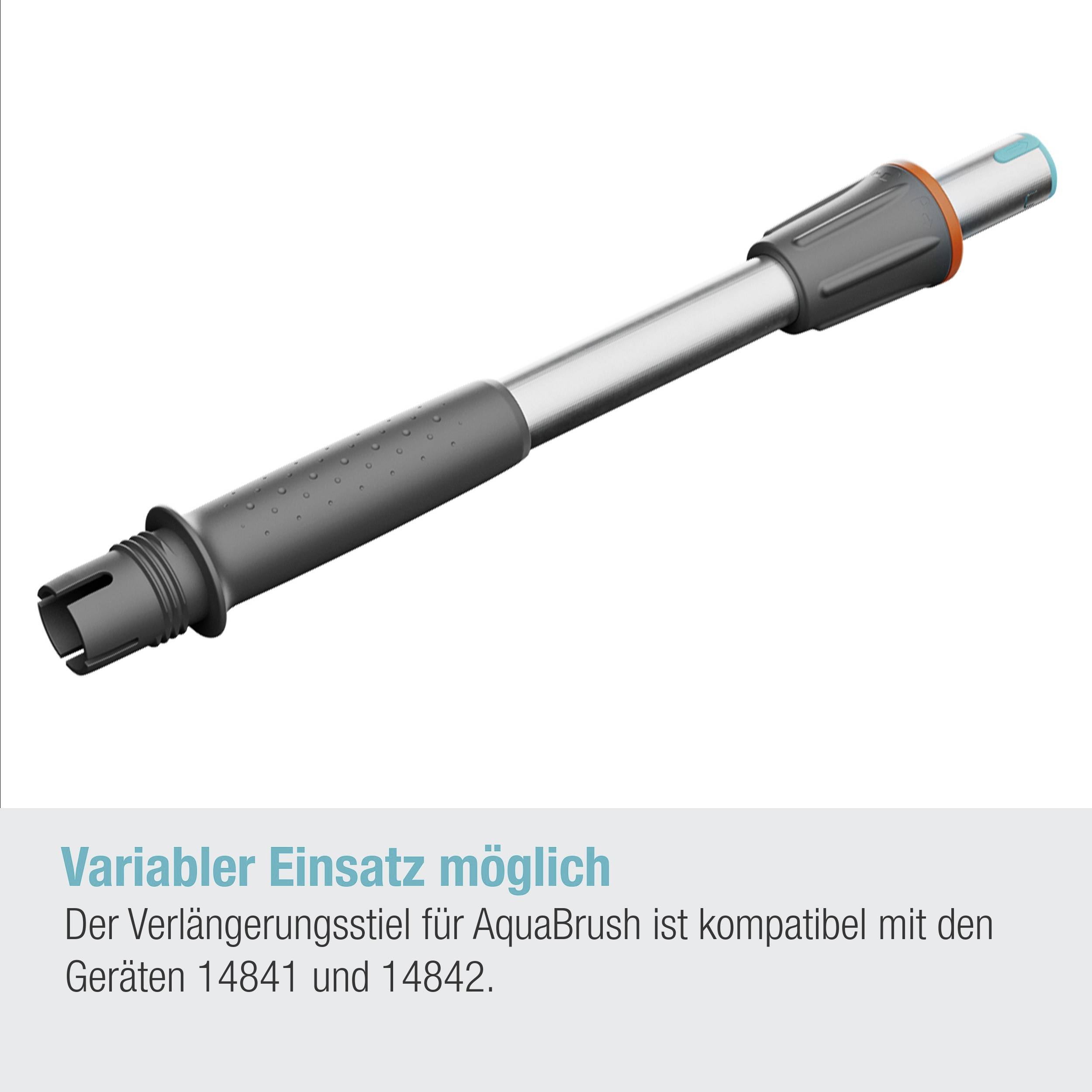 Variabilní použití možné - prodlužovací nástavec pro AquaBrush, kompatibilní se zařízeními 14841 a 14842.