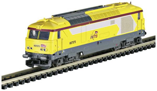 MiniTrix 16707 N dieselová lokomotiva řady 67400 od SNCF