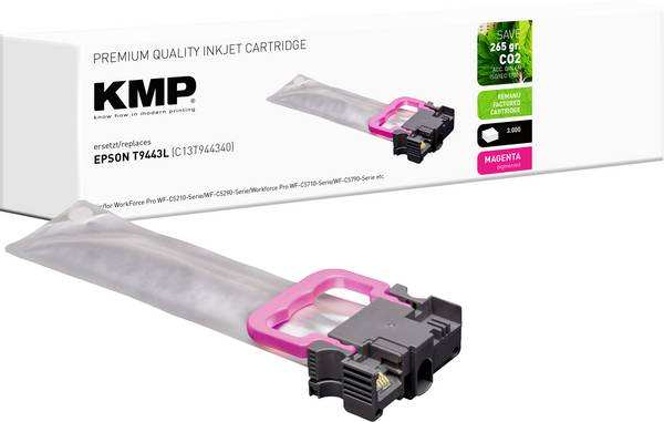 KMP Ink náhradní Epson T9443 L kompatibilní  purppurová 1645,4806 1645,4806