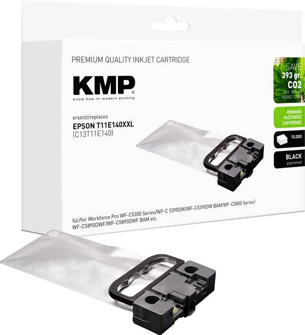 KMP Ink náhradní Epson T11E1 XXL kompatibilní  černá 1664,4201 1664,4201