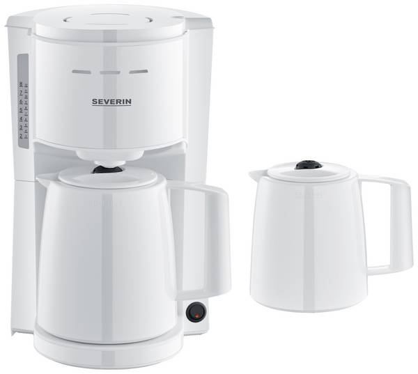Severin KA 9309 kávovar bílá   termoska