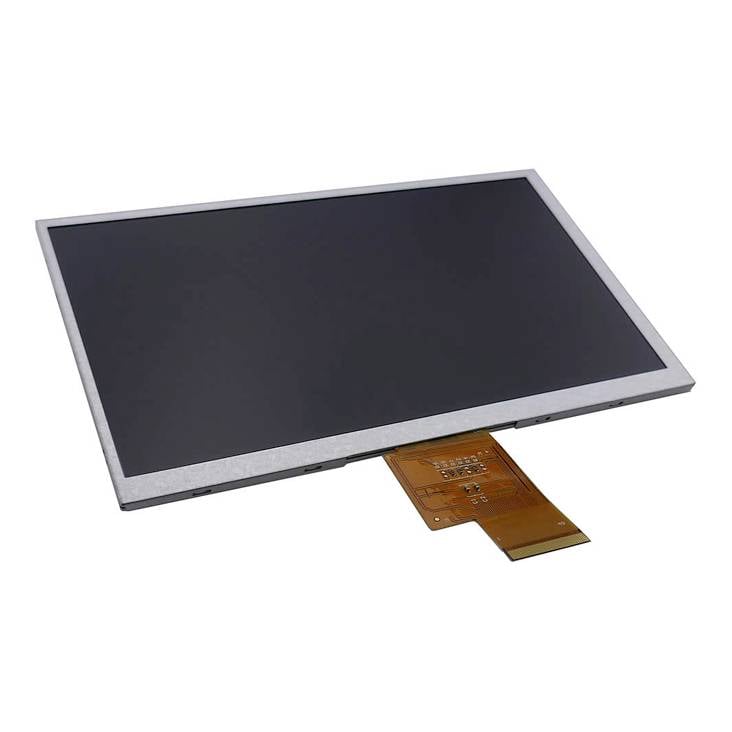 LCD displej s flexibilními připojovacími kabely, vhodný pro elektronická zařízení k zobrazení obrazu.