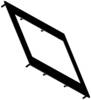 Display Elektronik přední rámeček (š x v) 108 mm x 84 mm EA0FP161-7SW