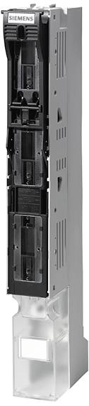 Siemens 3NJ41033DF02 Odpojovací lišta výkonového odpínače, 3 pólů, vel. 00 I=63A, u=AC 800 v AC21B plochý konektor M8 pro kabelové oko max. 95 mm2 pro pojistku NH, provozní kl... pojistkový odpínač 1 ks