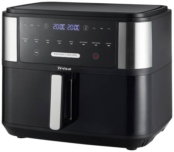 <br> Trisa<br> Crunchy Fry Pro<br> horkovzdušná fritéza<br> 10 l<br> 2400 W<br> <br> černá<br>