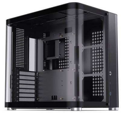 Jonsbo TK-2 2.0 Tempered Glass midi tower PC skříň  černá
