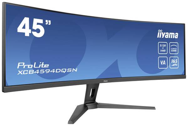 Iiyama G-Master Curved ETE DQHD herní monitor 113 cm (44.5 palec)5120 x 1440 Pixel, 32:9, 0.8 ms, VA LCD