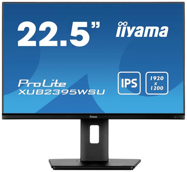 Iiyama ProLite XUB2395WSU-B5 LED monitor 57.2 cm (22.5 palec)1920 x 1200 Pixel, 16:10, 4 ms, IPS LED