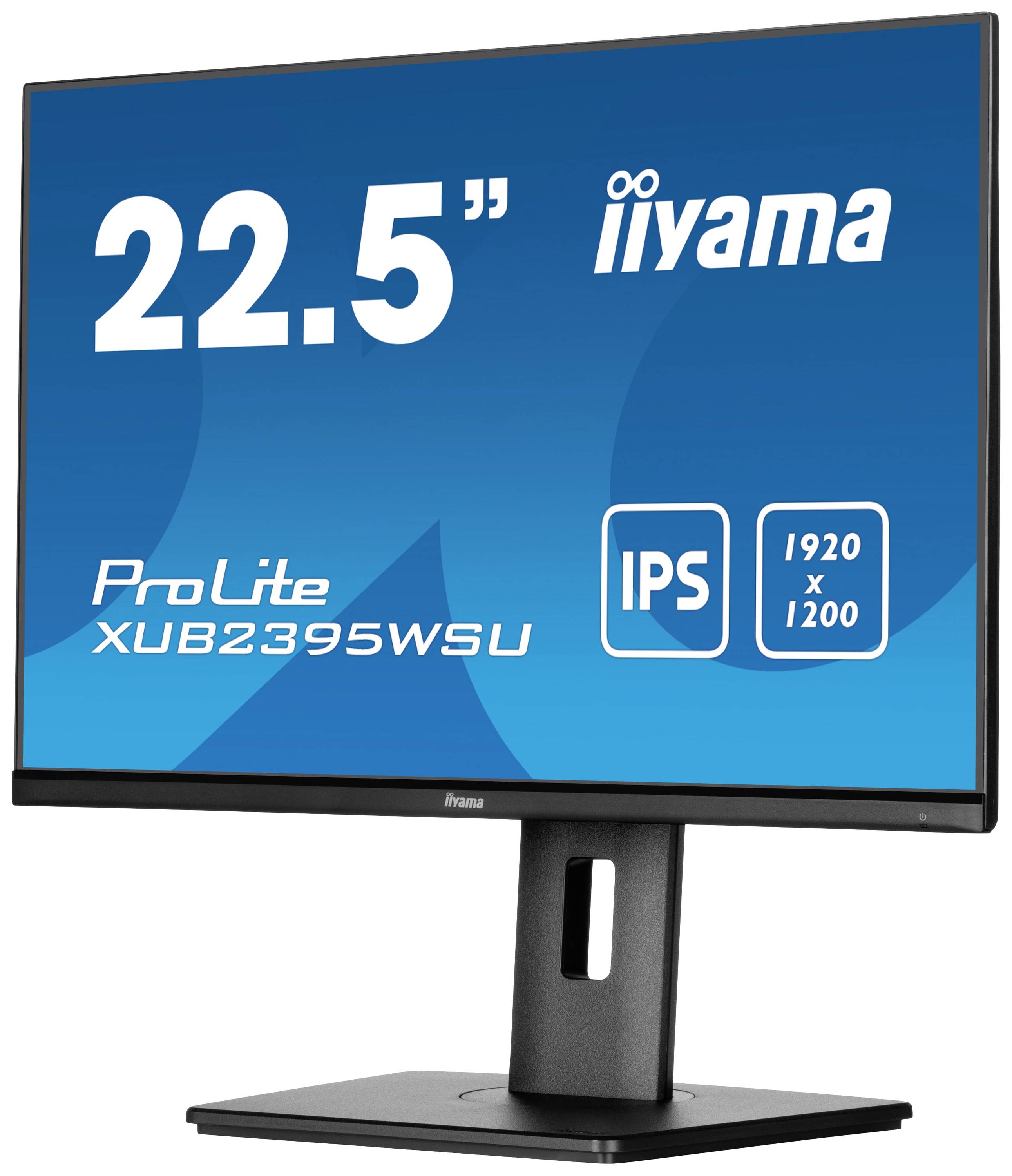 22,5palcový monitor značky Iiyama, model 'ProLite XUB2395WSU', s technologií IPS a rozlišením 1920x1200.