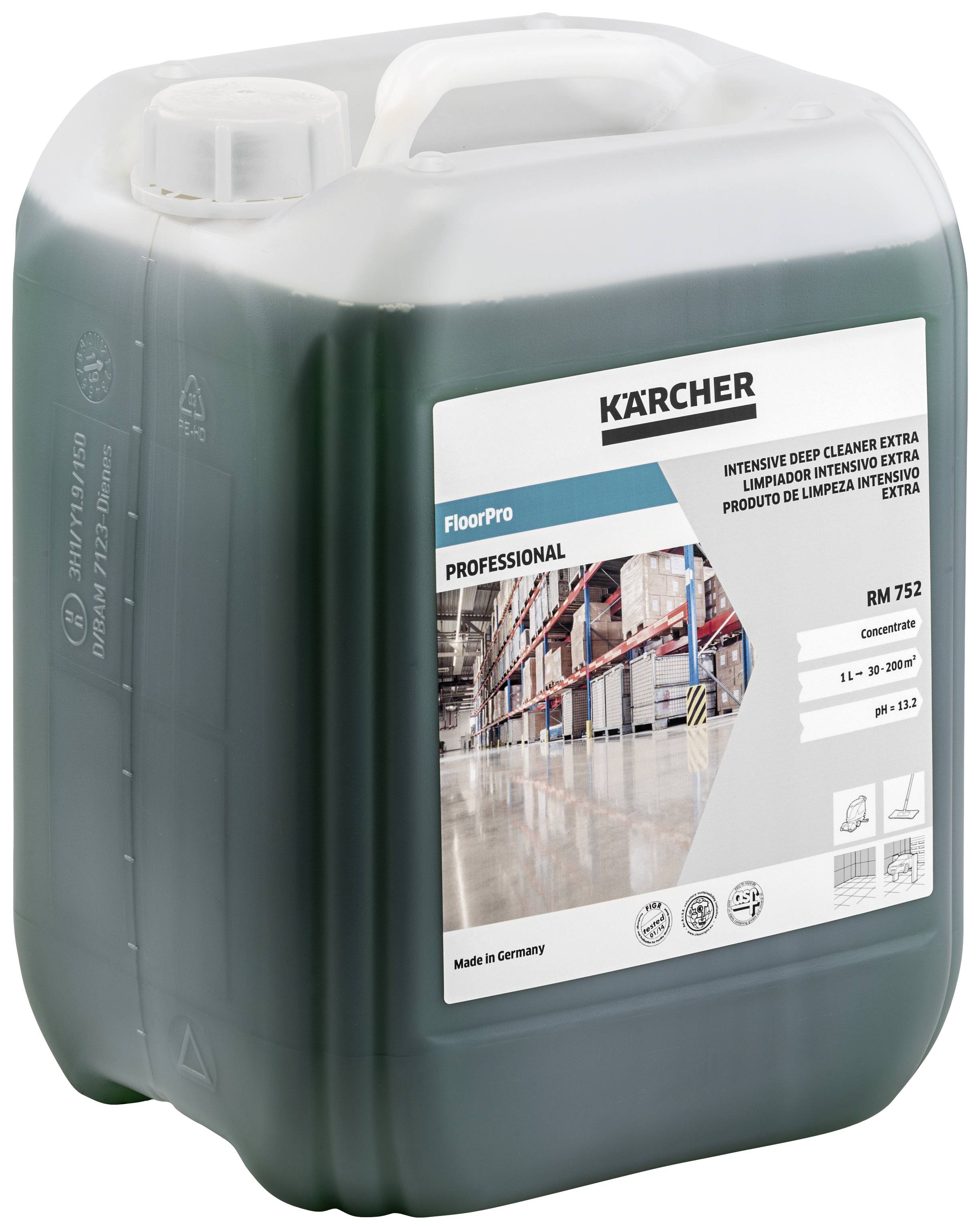 Kärcher Professional Intenzivní základní čistič FloorPro Extra RM 752, 6.295-813.0 10 l
