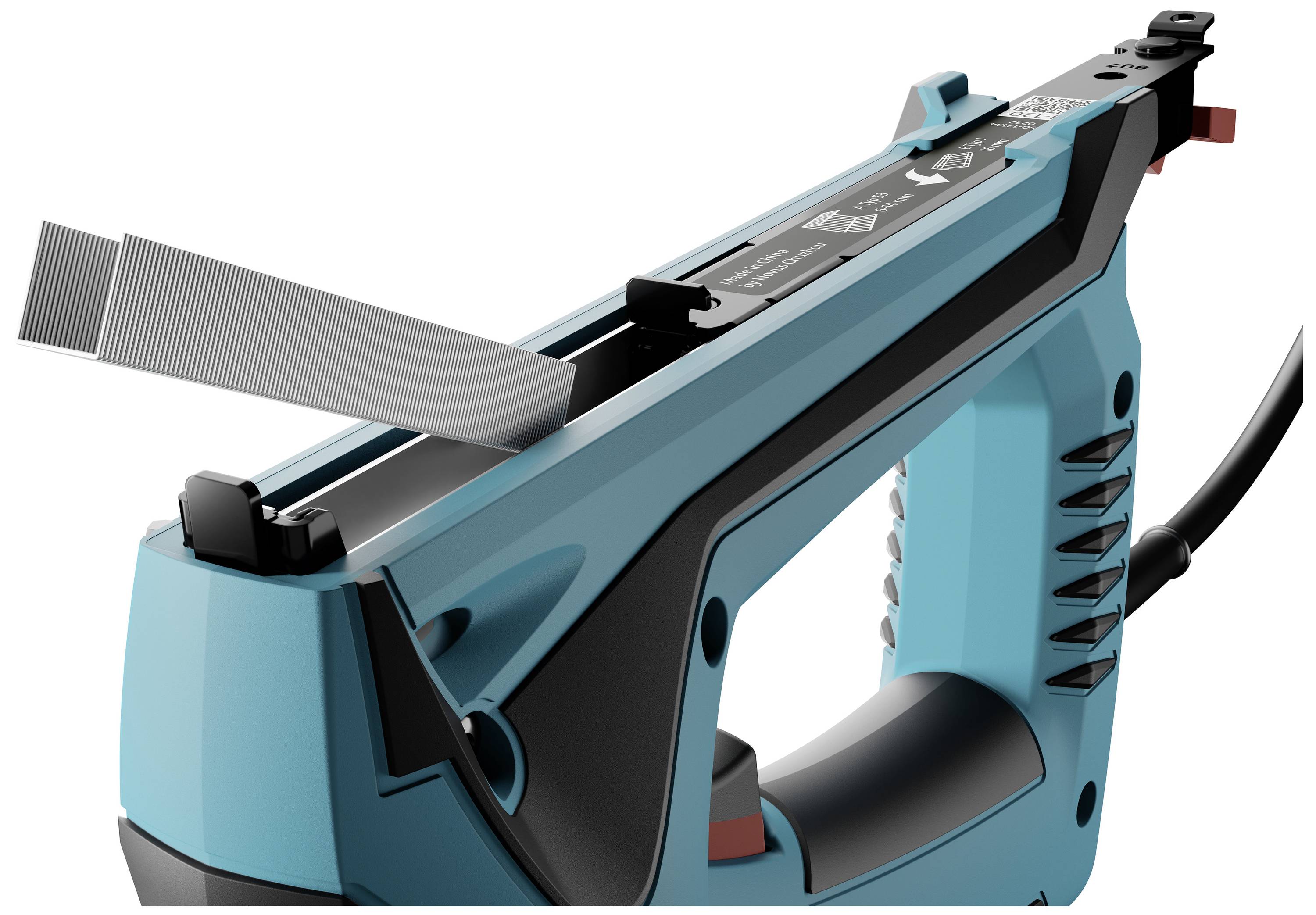 Novus Tools J-120, 031-0362 elektrická sponkovačka, Typ 53, dĺžka 6 - 14 mm-8