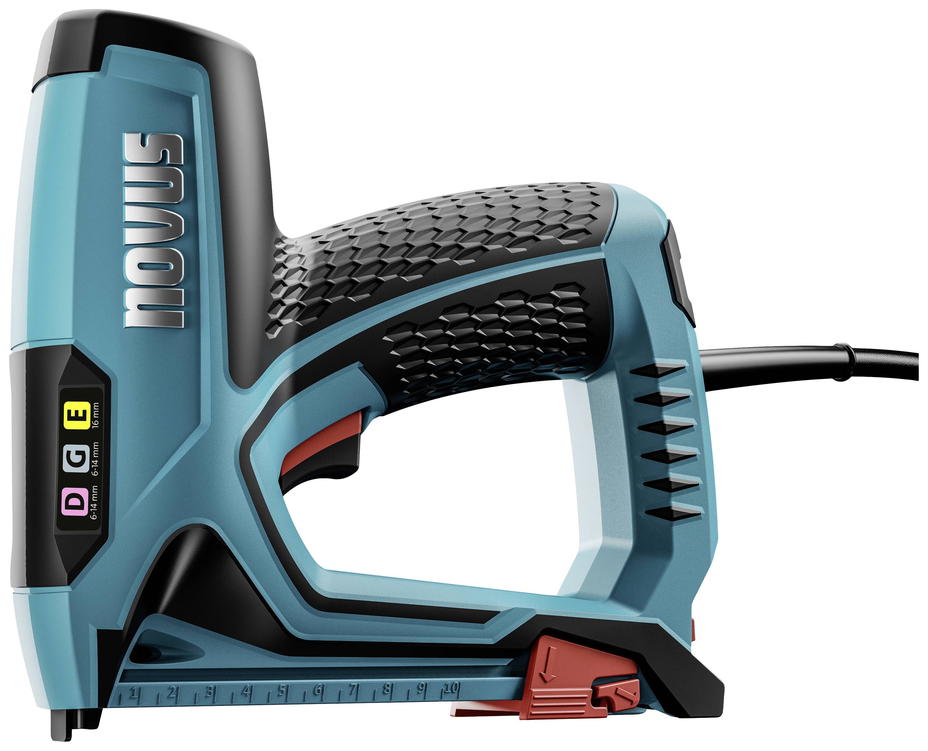 Novus Tools J-151, 031-0361 elektrická sponkovačka, Typ 53F, dĺžka 6 - 14 mm-1