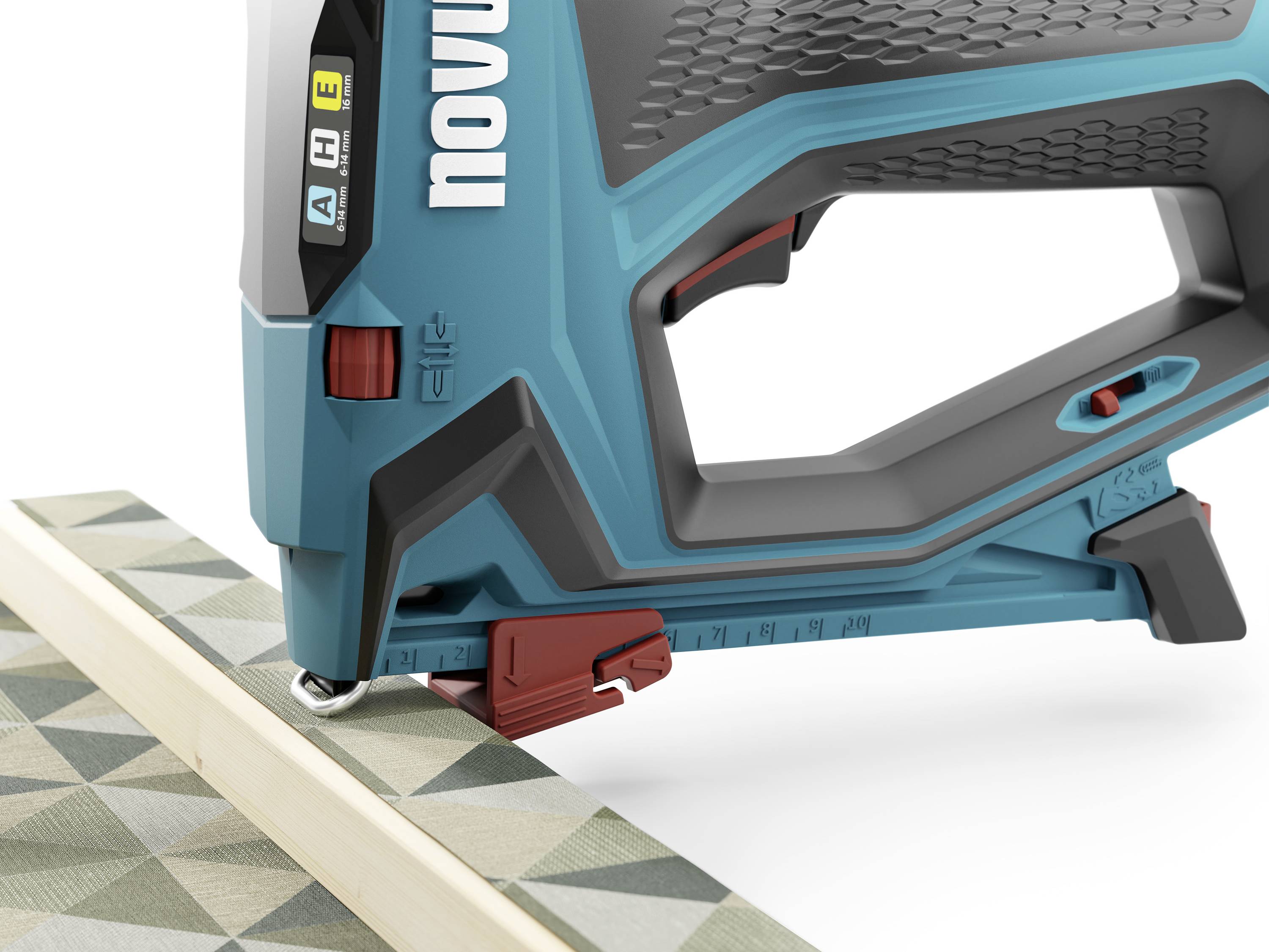 Novus Tools J-550, 031-0364 akumulátorová sponkovačka, dĺžka 6 - 14 mm, akumulátor, vč. nabíječky-14