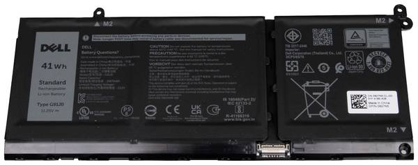 Dell akumulátor do notebooku DELL - Battery PRI 41WHR 3C LITH SMP - Akku - 3.640 mAh 11.25 V 3640 mAh Dell