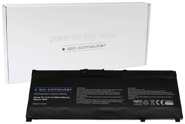 ipc-computer akumulátor do notebooku SR04-H REPLACE 15.4 V 4380 mAh HP