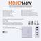 Nabíjecí adaptér MOJO140W GaN Univerzální rychlonabíječ. 5 portů: 2x USB-C; 2x USB-A; 1x USB-C 140W. Kompatibilní s Apple, Android a dalšími zařízeními.