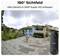 Kamera se zorným polem 180° zobrazuje zahradu s muži procházejícím se. Text: '180° zorné pole. Zachyťte všechny detaily v 5MP Super HD'.
