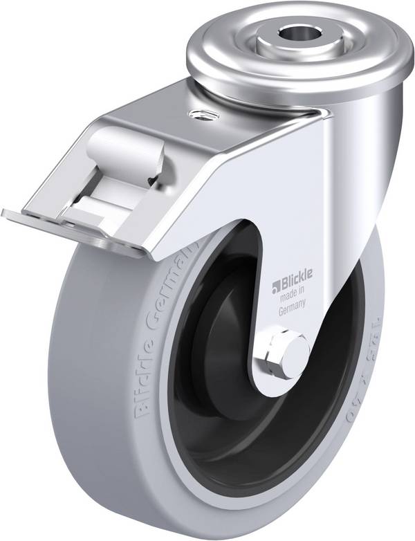 Blickle 635789 LER-POEV 125KA-FI-SG Otočné pojezdové kolečko z ocelového plechu Ø kola: 125 mm nosnost (max.): 150 kg 1 ks