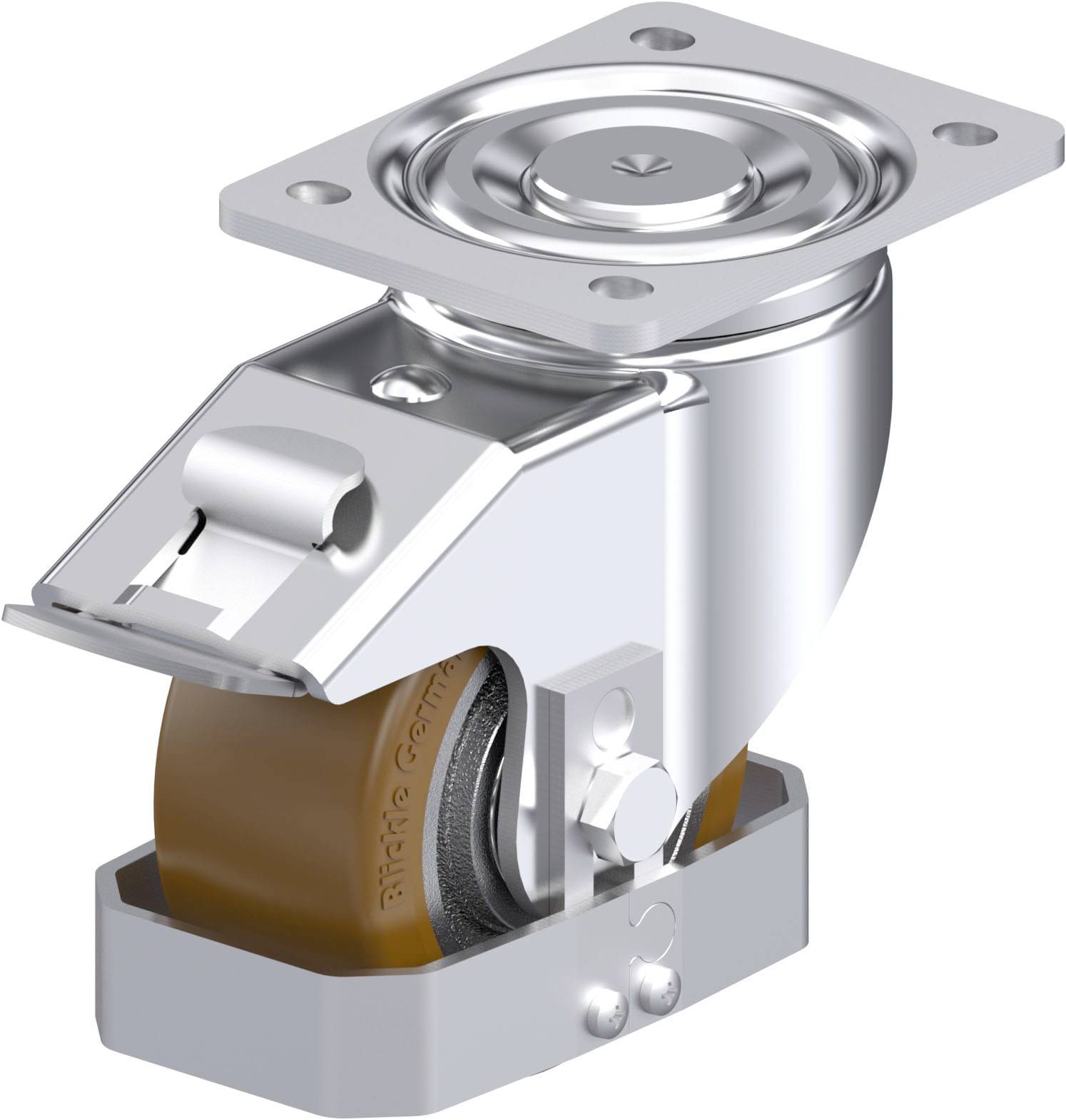 Blickle 917576 LH-GB 128K-FI-FS Otočné pojezdové kolečko z ocelového plechu Ø kola: 125 mm nosnost (max.): 850 kg 1 ks