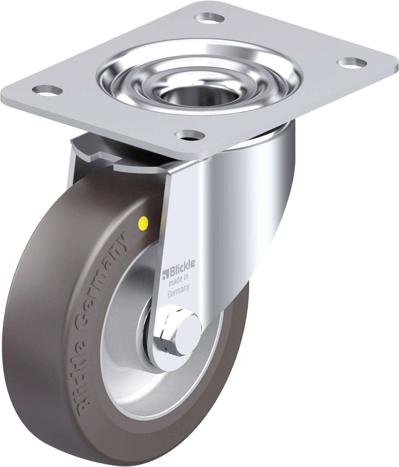 Blickle 918656 LK-ALST 125K-3-AS Otočné pojezdové kolečko z ocelového plechu Ø kola: 125 mm nosnost (max.): 350 kg 1 ks