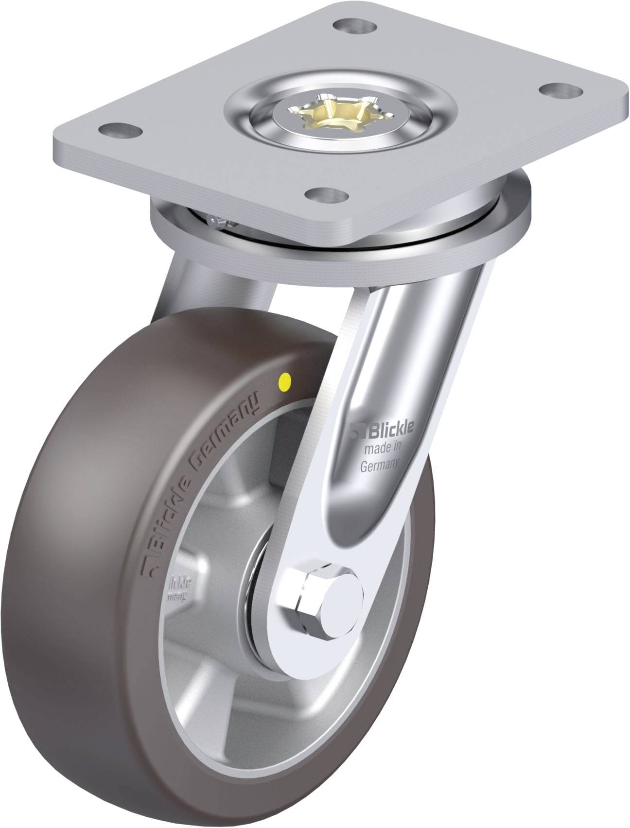 Blickle 936553 LO-ALST 150K-AS Zátěžové otočné pojezdové kolečko Ø kola: 150 mm nosnost (max.): 500 kg 1 ks