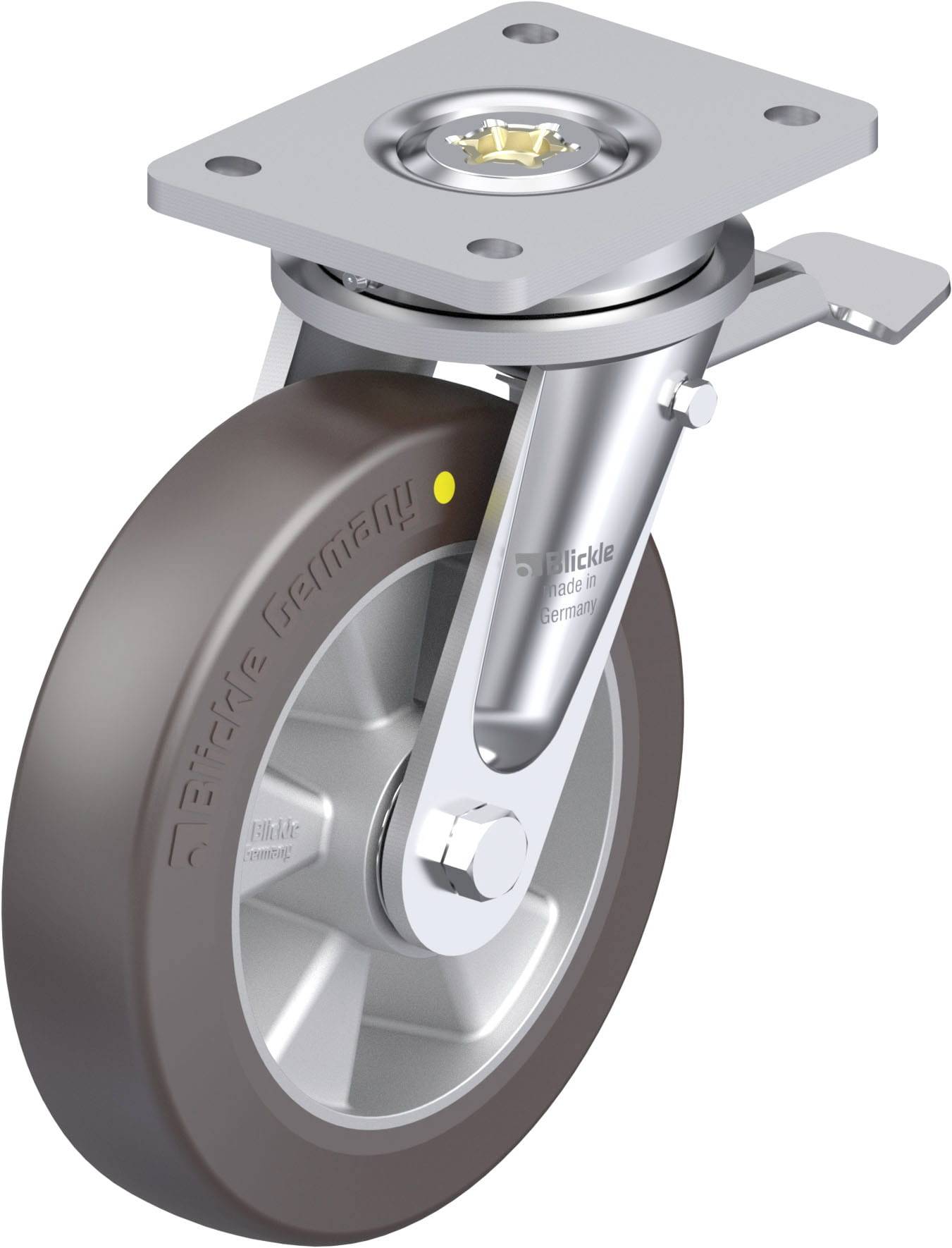 Blickle 922960 LO-ALST 200K-ST-AS Zátěžové otočné pojezdové kolečko Ø kola: 200 mm nosnost (max.): 750 kg 1 ks