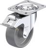 Blickle 680827 L-PO 100G-FI-ELS Otočné pojezdové kolečko z ocelového plechu Ø kola: 100 mm nosnost (max.): 250 kg 1 ks