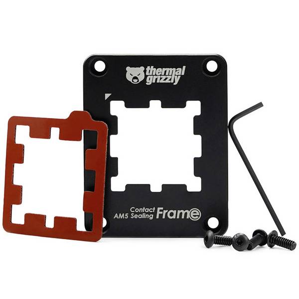 Thermal Grizzly TG-CSF-AM5 Montážní rám CPU AMD Ryzen 7 Ryzen 7000er CPU hliník
