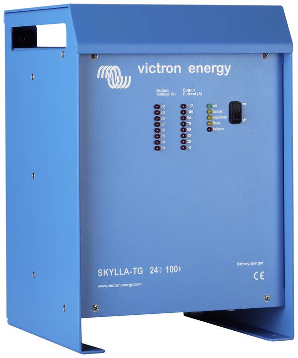 Victron Energy nabíječka olověných akumulátorů Skylla-TG 24/100 (1+1) 3-Phasen 24 V Nabíjecí proud (max.) 100 A