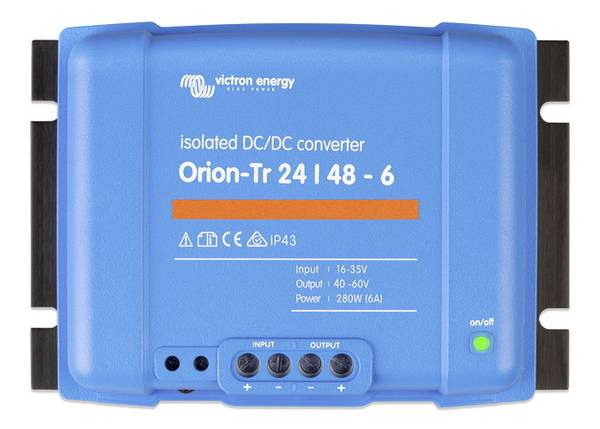Victron Energy Orion-Tr 24/48-6 DC/DC měnič napětí  - 40 V, 60 V/8 A 280 W