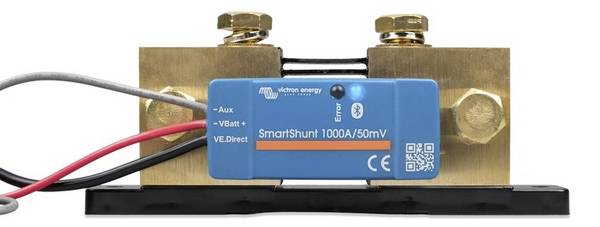 Victron Energy SmartShunt 1000A/50mV IP65 SHU065210050 monitorování baterie