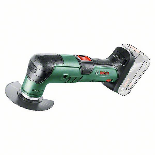 Bosch Home and Garden UniversalMulti 18V-32 akumulátorový multifunkční nástroj bez akumulátoru, 18 V, 0603105000