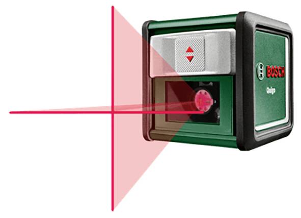 Bosch Home and Garden Quigo křížový laser dosah (max.): 10 m-1