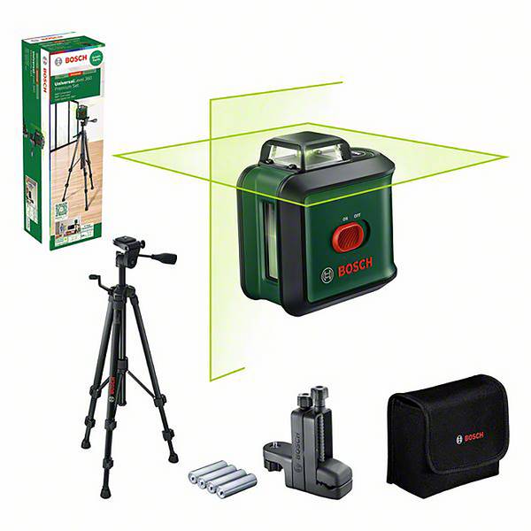 Bosch Home and Garden UniversalLevel 360 Premium-Set křížový laser   dosah (max.): 12 m