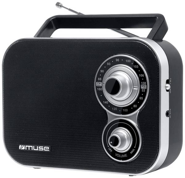 Muse M-051 R M-051 R přenosné rádio, FM, FM, AM, FM, černá